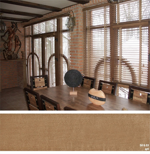 Деревянные жалюзи Basswood style 25 дуб — изображение 3