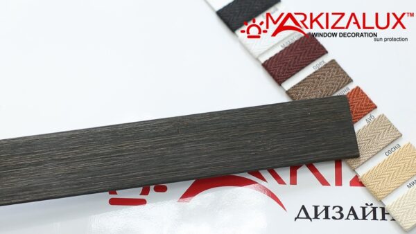 Деревянные жалюзи Premium bamboo 25 базальт