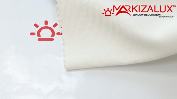 Римская штора из ткани Велюр Жемчужный - ткань