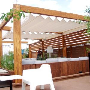 Деревянная пергола Деревянная пергола