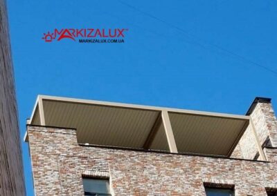 Деревянная и алюминиевая пергола Corradi