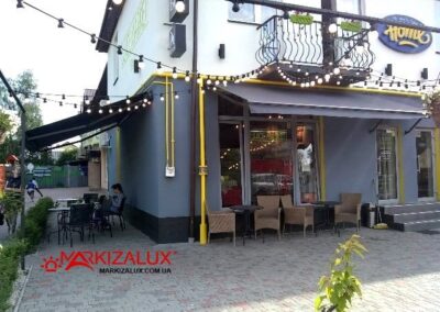 Локтевые маркизы на окна от солнца