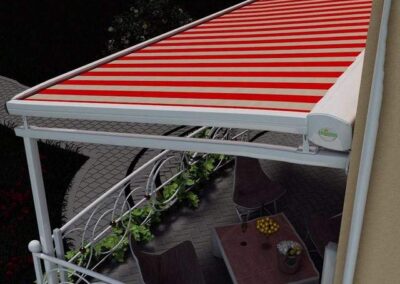 маркизы для зимнего сада Climavelum можно просчитать на сайте