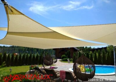 Солнцезащитные паруса купить