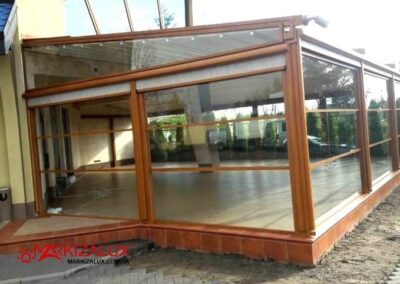 Индивидуальный проект перголы для ресторана