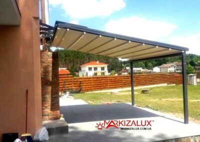 Современные перголы, навесы для террасы