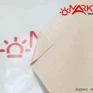 Ткань "Аурис металлик персик"