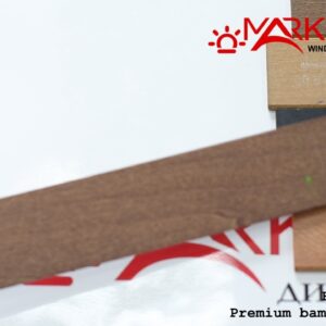 Деревянные жалюзи Premium bamboo 25 каштан