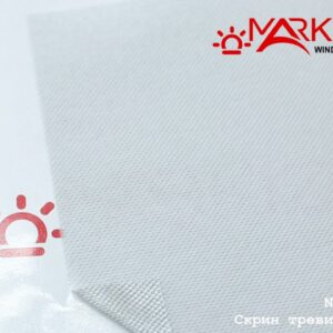 Скрин Тревира Alu серебро - ткань для рулонных штор