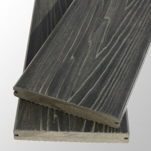 Палубная доска 3D, антрацит 150×20×2200