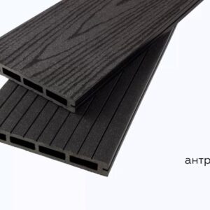 Террасная доска Lite Premium, антрацит 155×20×2200