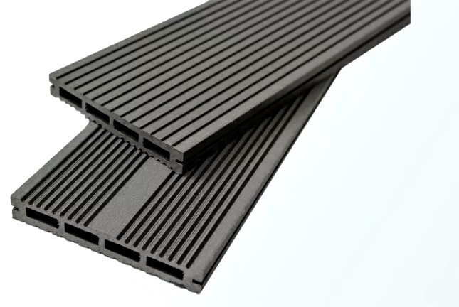 Террасная доска Lite, антрацит 140×20×2200 Террасная доска Lite, антрацит 140×20×2200