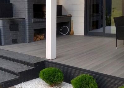 Террасная доска серая