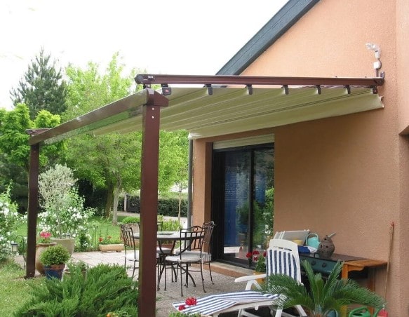 Пергола алюминиевая для веранды