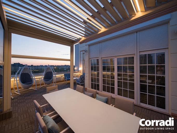 Ламельная пергола Bioclimatica Alba Ламельная пергола Bioclimatica Alba — изображение 5