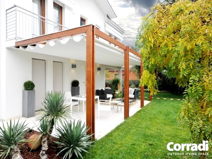 Деревянная пергола Pergotenda 45 Деревянная пергола Pergotenda 45