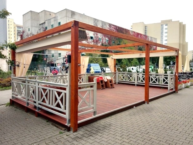 Деревянная пергола Деревянная пергола — изображение 5