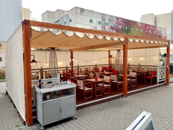 Деревянная пергола Деревянная пергола — изображение 4