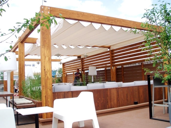 Деревянная пергола Деревянная пергола