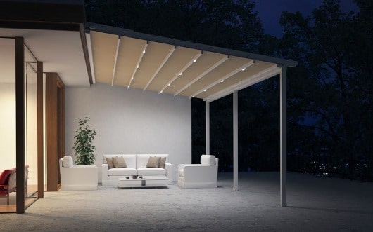 Пергола с ПВХ полотном Пергола с ПВХ полотном