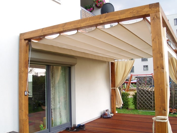 Деревянная пергола Деревянная пергола — изображение 7